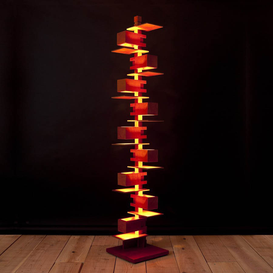 Frank Lloyd Wrights Modernist Taliesin Floor Lamp regarding measurements 900 X 900