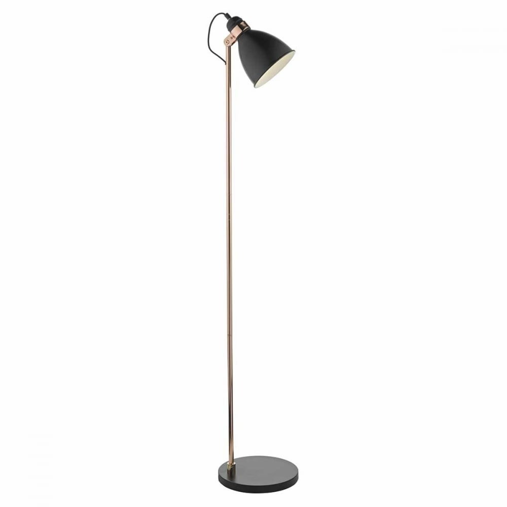 Frederick Retro Black And Copper Floor Lamp with regard to proportions 1000 X 1000