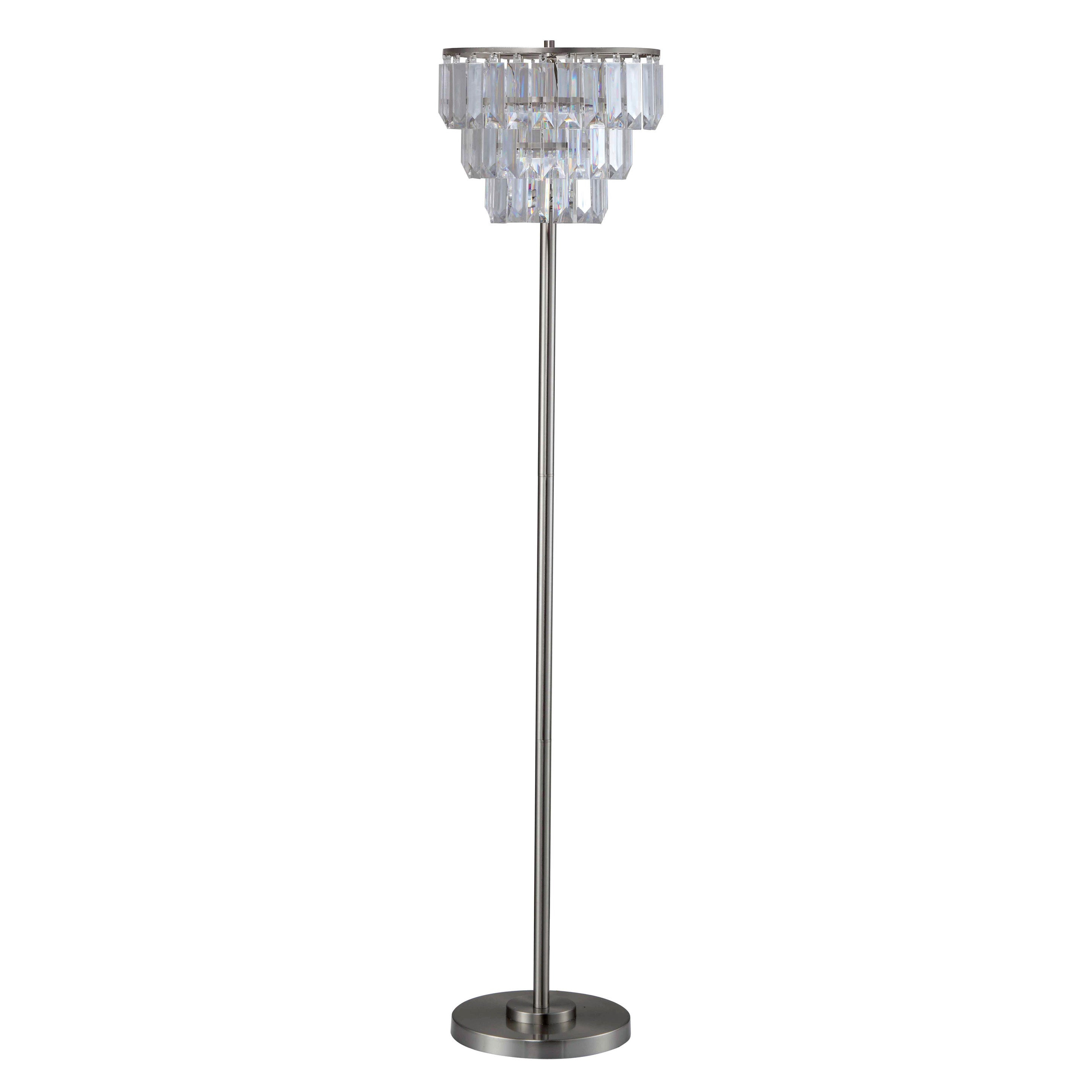 Furniture Of America Letty Contemporary Metal Round Floor Lamp throughout size 2900 X 2900