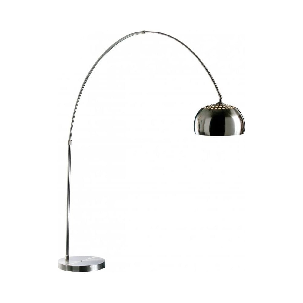 Fusion Living Extra Large Arched Chrome Floor Standing Lamp within measurements 1000 X 1000