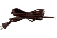Ge 8 Ft Replacement Cord Set With Polarized Plug On 1 End Brown inside sizing 1000 X 1000