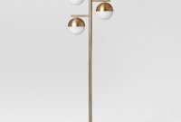 Geneva Multiple Glass Globe Floor Lamp Brass Includes Energy intended for measurements 2000 X 2000