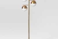 Geneva Multiple Glass Globe Floor Lamp Brass Lamp Only for dimensions 2000 X 2000