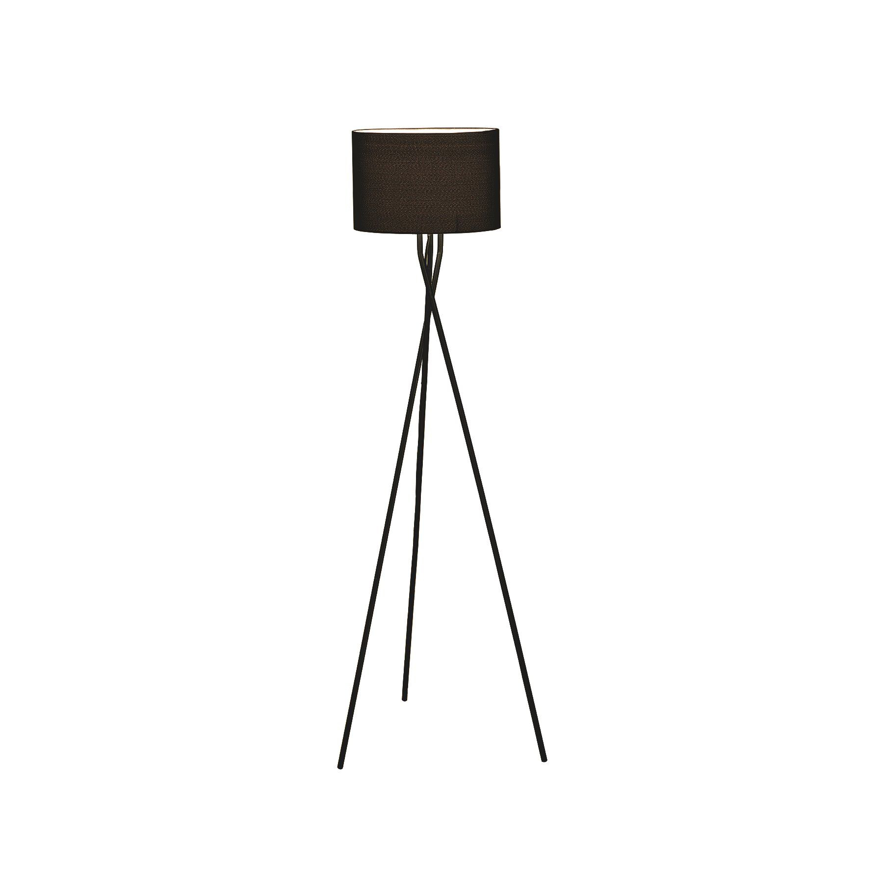 George Home Black Low Floor Lamp Home Garden George At for proportions 1800 X 1800