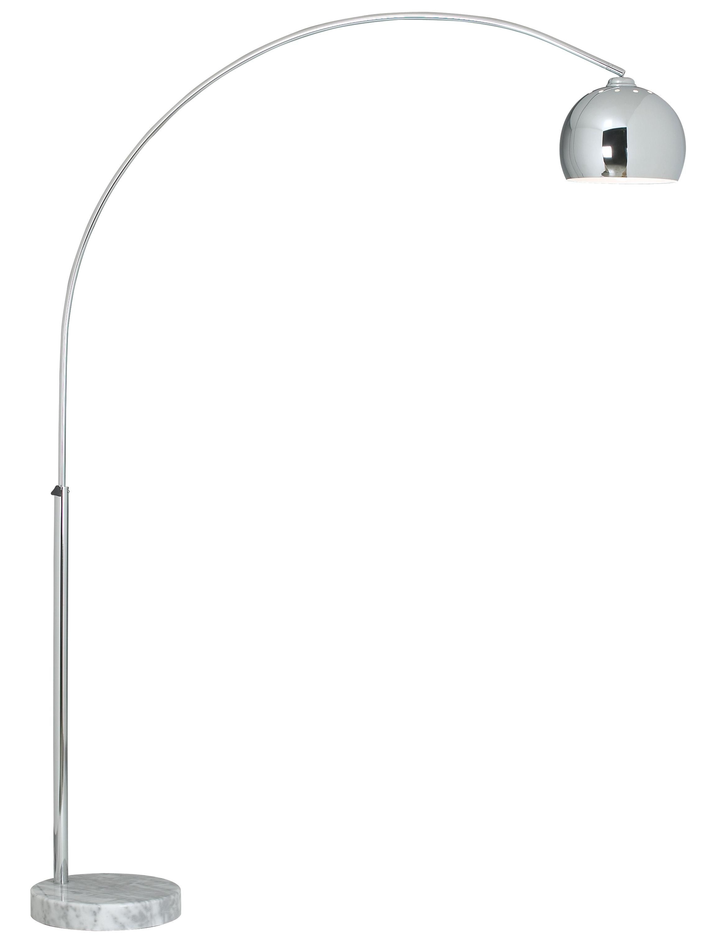 George Kovacs Polished Chrome Arc Floor Lamp 10783 within measurements 2256 X 3046