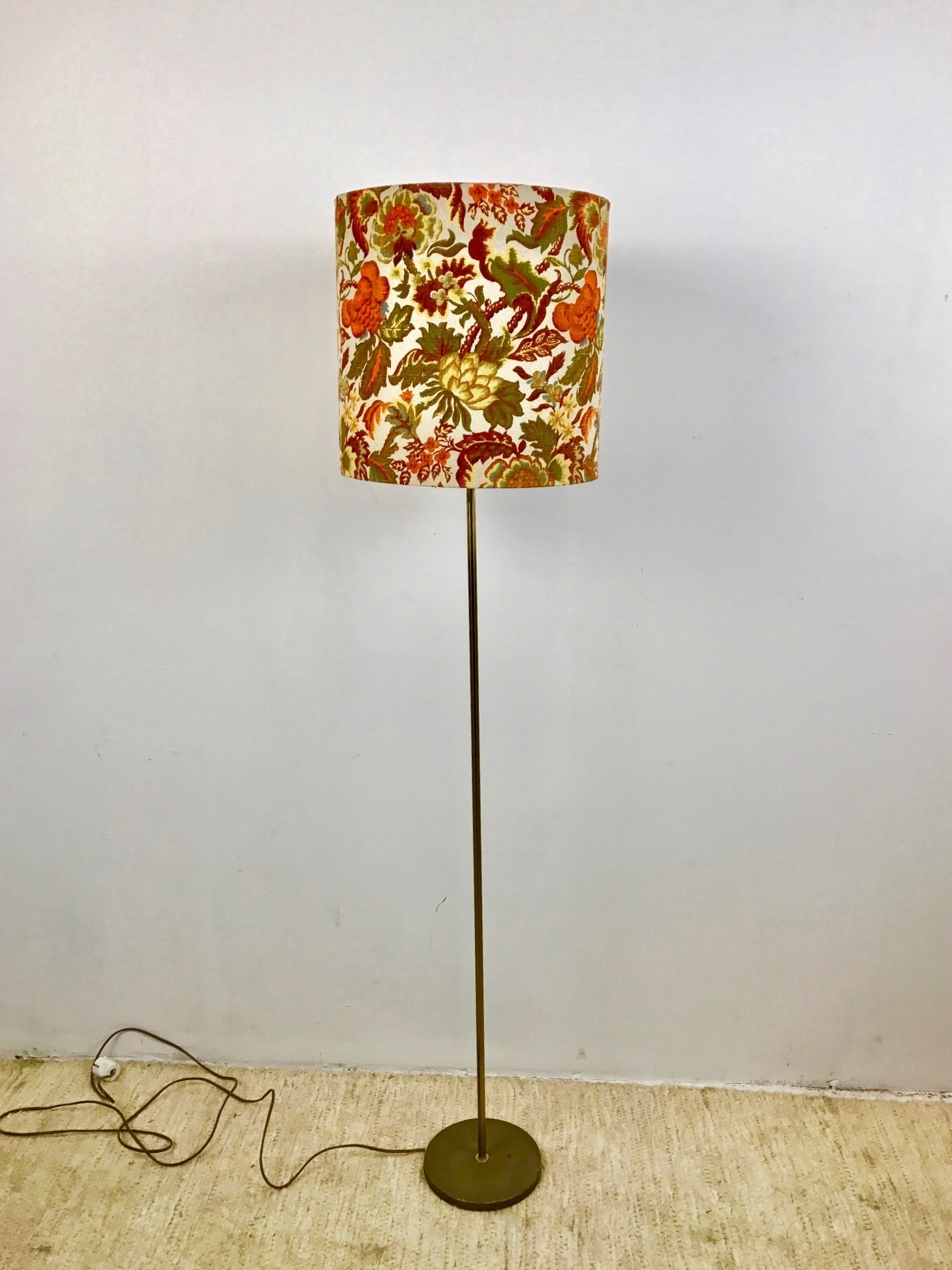 German Vintage Floor Lamp From The 70s intended for measurements 1459 X 1946
