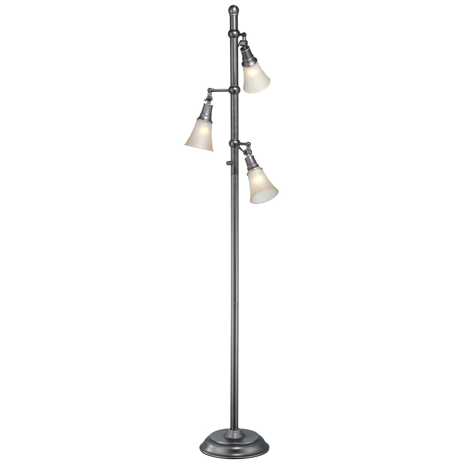 Giatalia Armada 5 Arm Floor Lamp In Black Next Day Acrylic pertaining to sizing 1600 X 1600