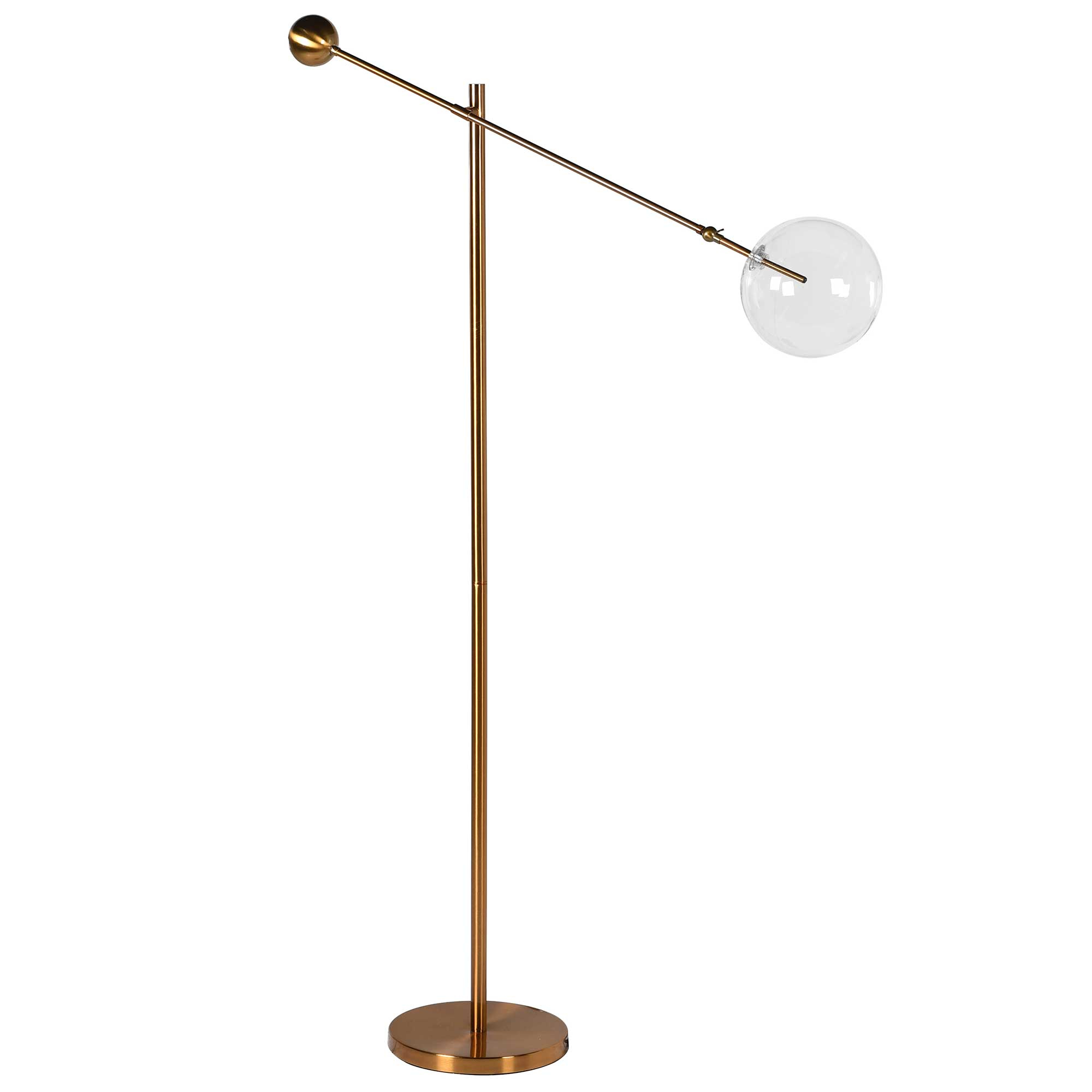 Glass Ball Floor Lamp Brass Floor Lamps Barker Stonehouse inside measurements 2000 X 2000