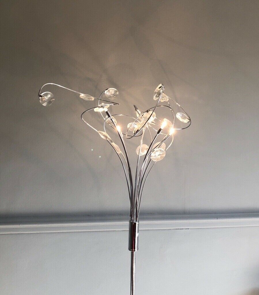 Glass Floor Lamp In Guildford Surrey Gumtree with regard to proportions 899 X 1024