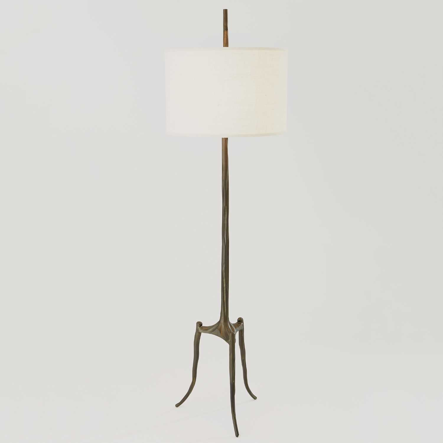 Global Views Bronze Floor Lamp for dimensions 1500 X 1500