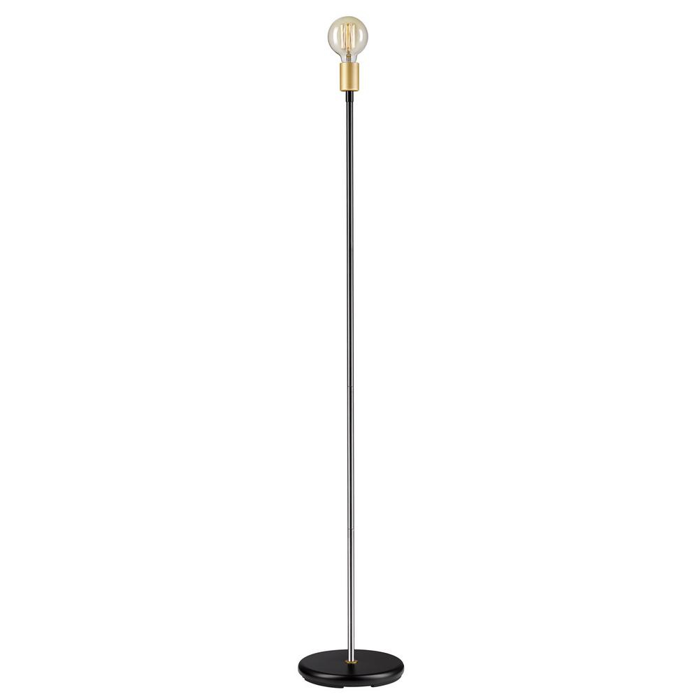 Globe Electric Remington 57 In Black Finish Indoor Floor Lamp in size 1000 X 1000