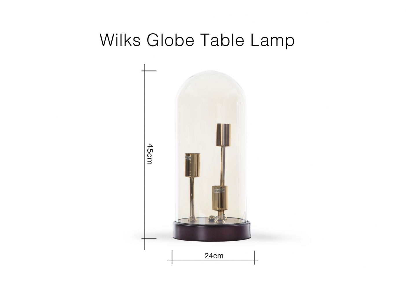 Globe Table Lamp Wilks in dimensions 1403 X 1000