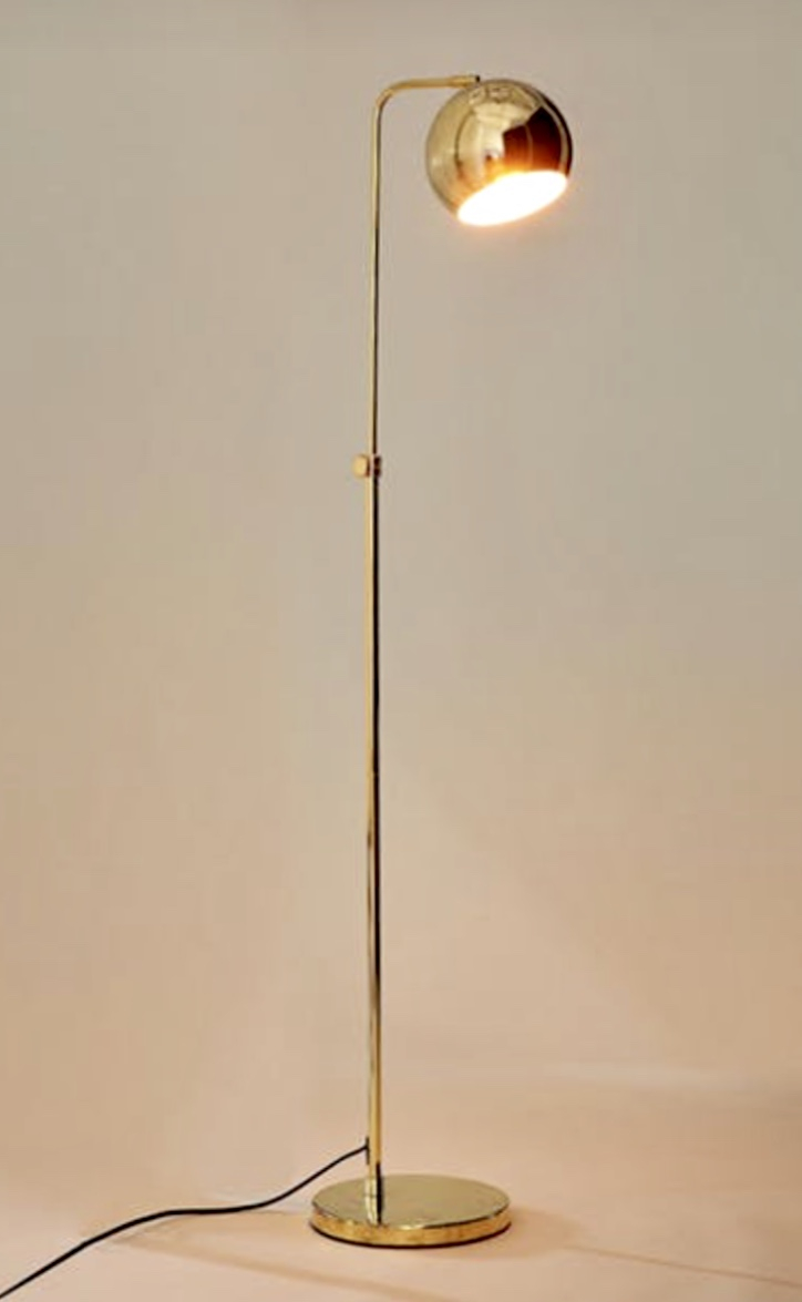 Gold Ball Floor Lamp Dunepad for sizing 724 X 1175