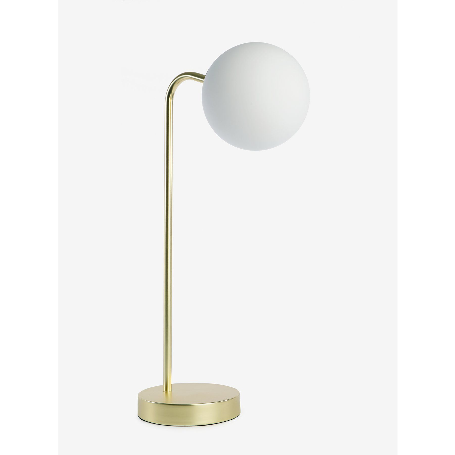 Gold Effect Curved Desk Lamp In 2019 Living Room Curved regarding measurements 1800 X 1800