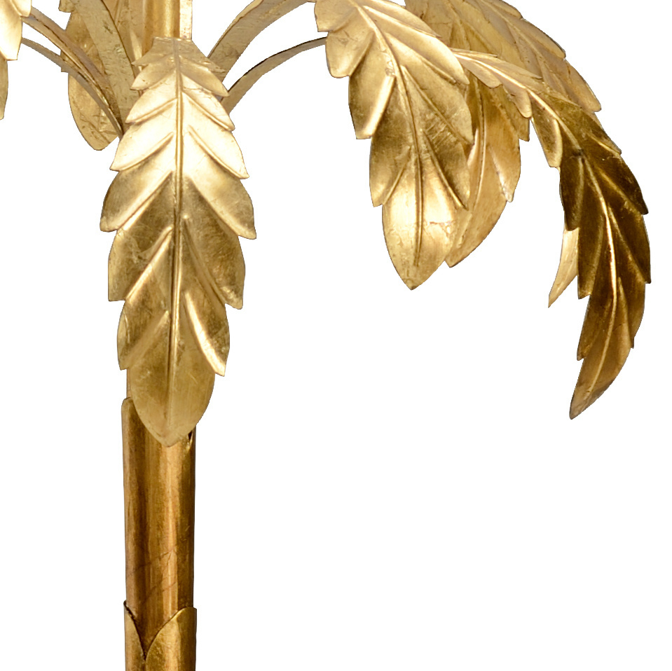 Gold Palm Floor Lamp throughout dimensions 959 X 958