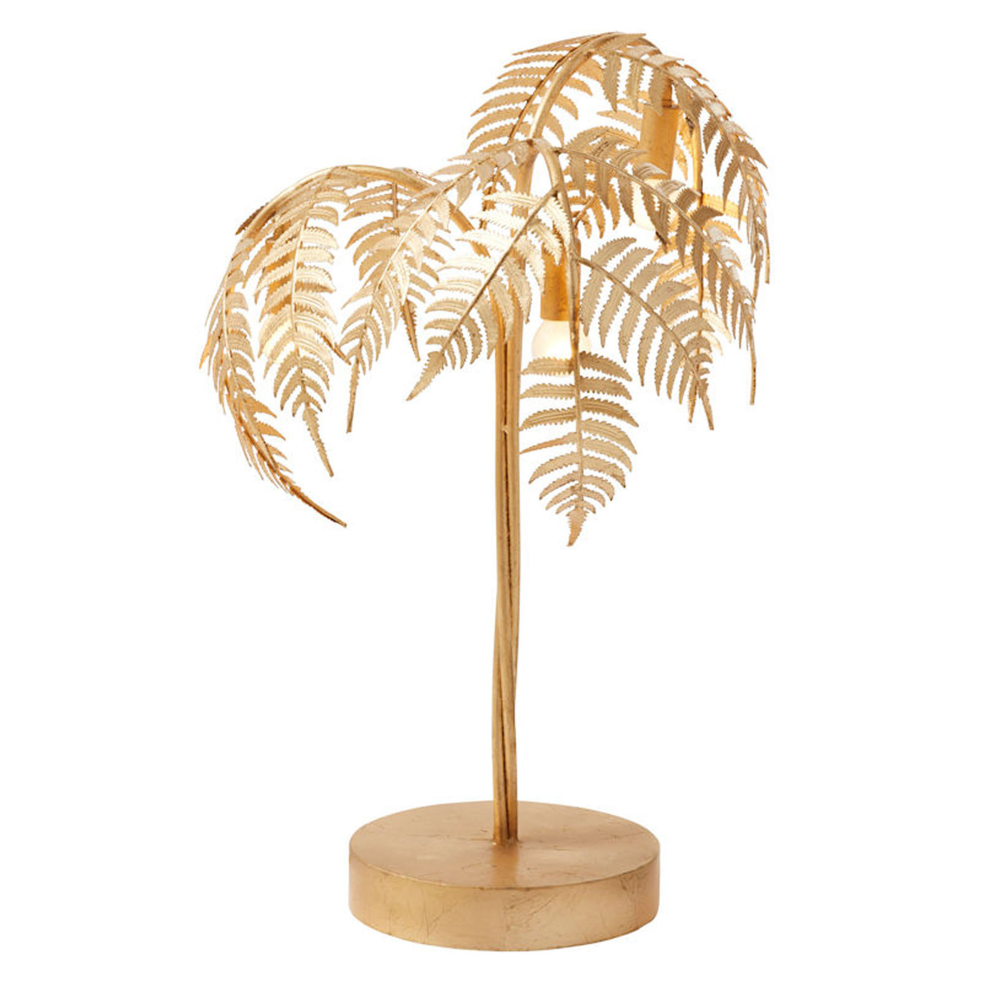 Gold Palm Table Lamp for sizing 2000 X 2000