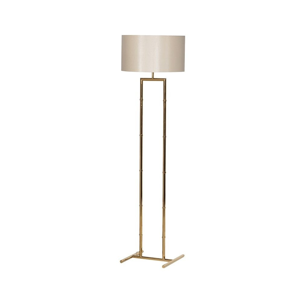 Gold Tubular Floor Lamp pertaining to sizing 1000 X 1000