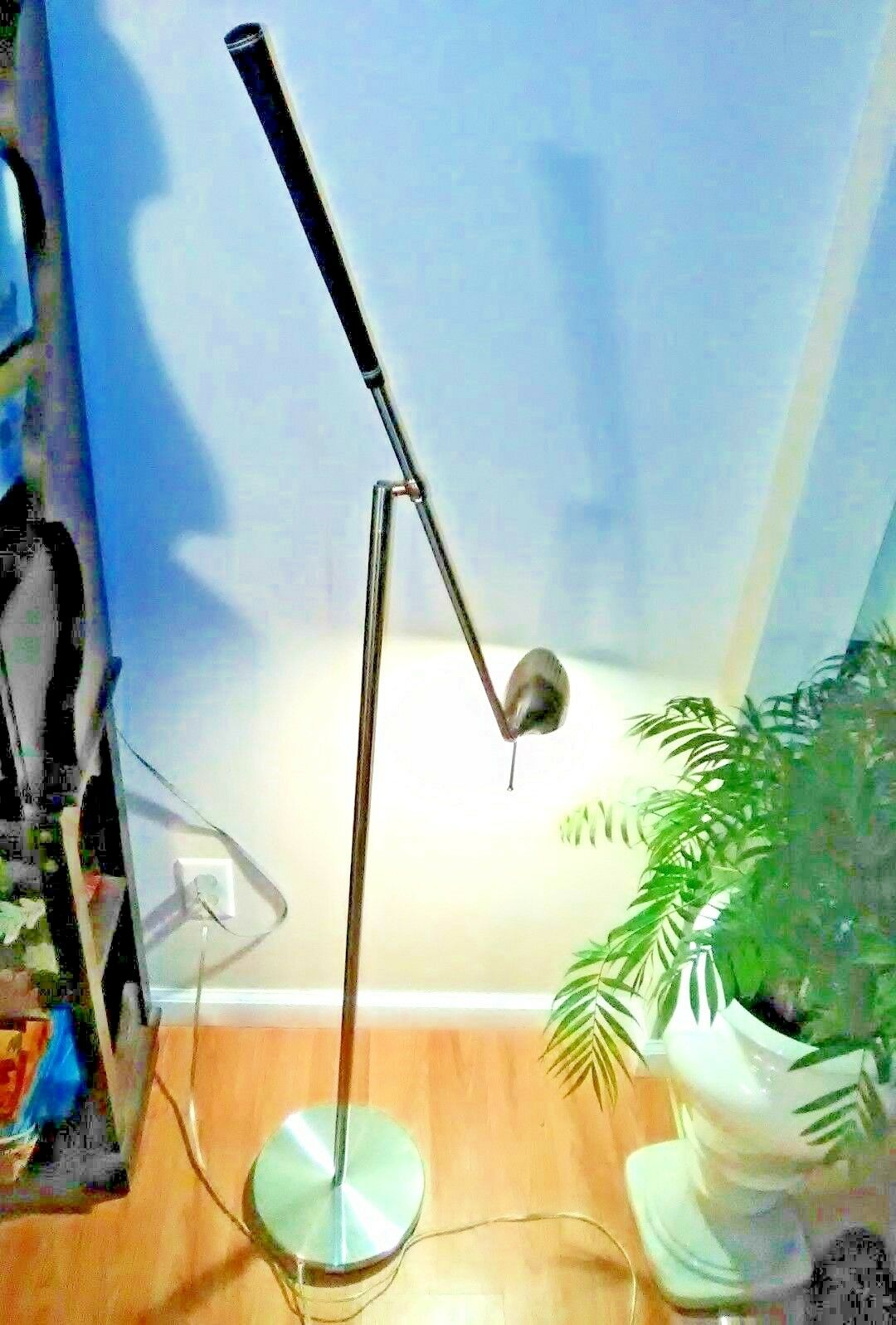 Golf Club Floor Lamp Adjustable Rotating Light Head 2 New G 8 Bulbs Lighting Euc with size 1080 X 1597