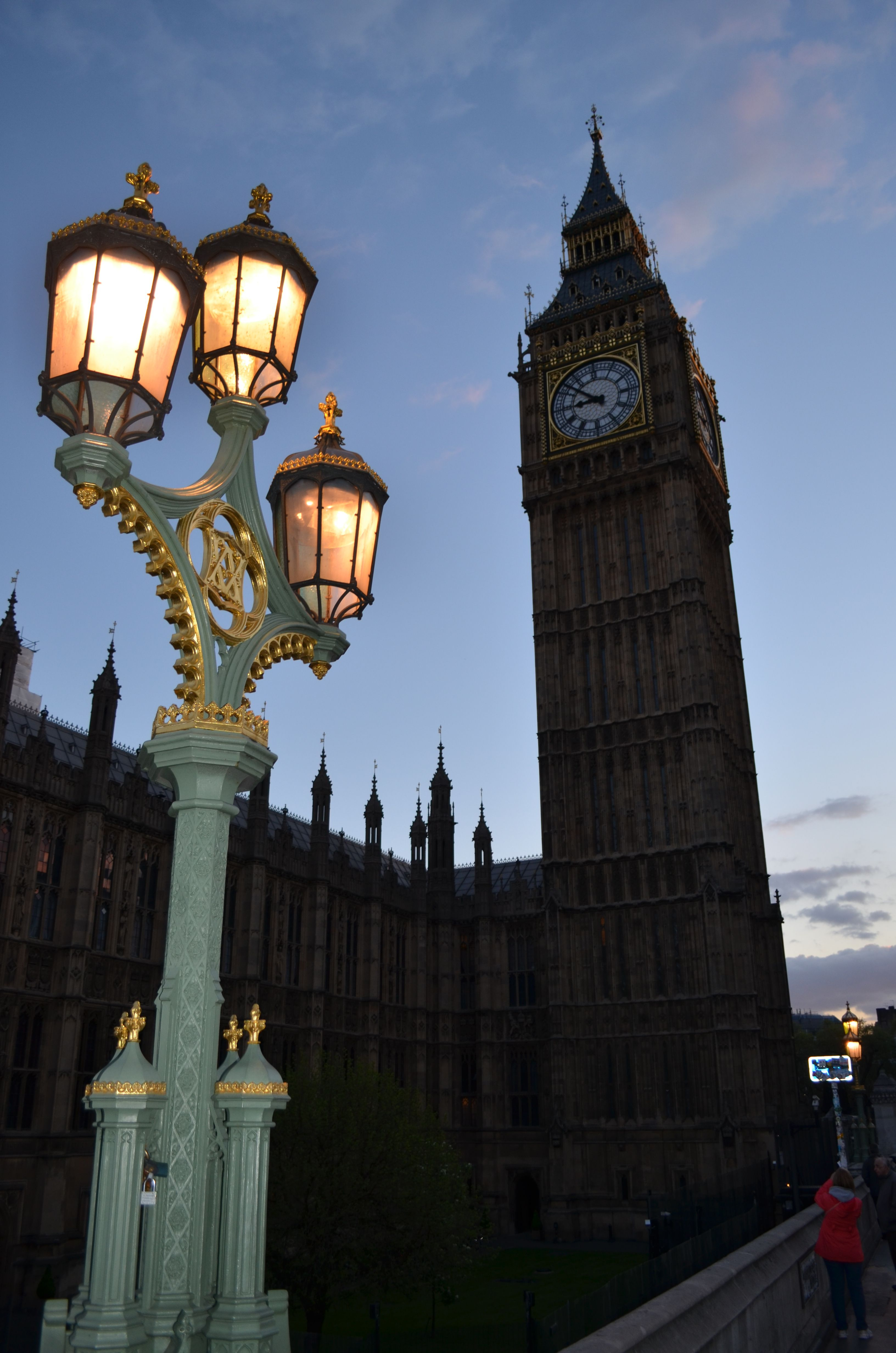 Good Evening Big Ben Bigben Street Lamp Big Ben London in proportions 3264 X 4928