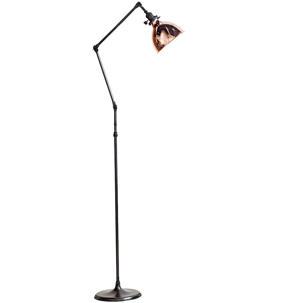 Grandview Floor Lamp Oil Rubbed Bronze With Copper Shade with size 936 X 990