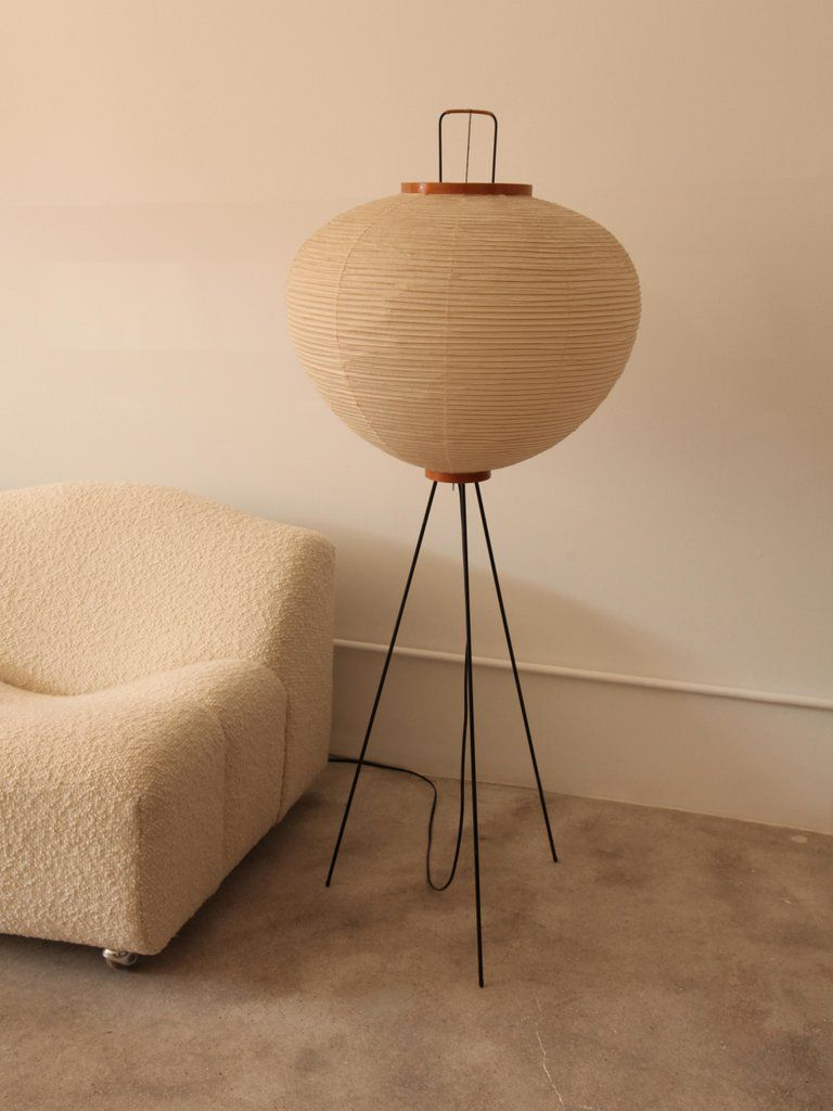 Great Vintage Example Of Isamu Noguchis Floor Lamp Model intended for sizing 768 X 1024