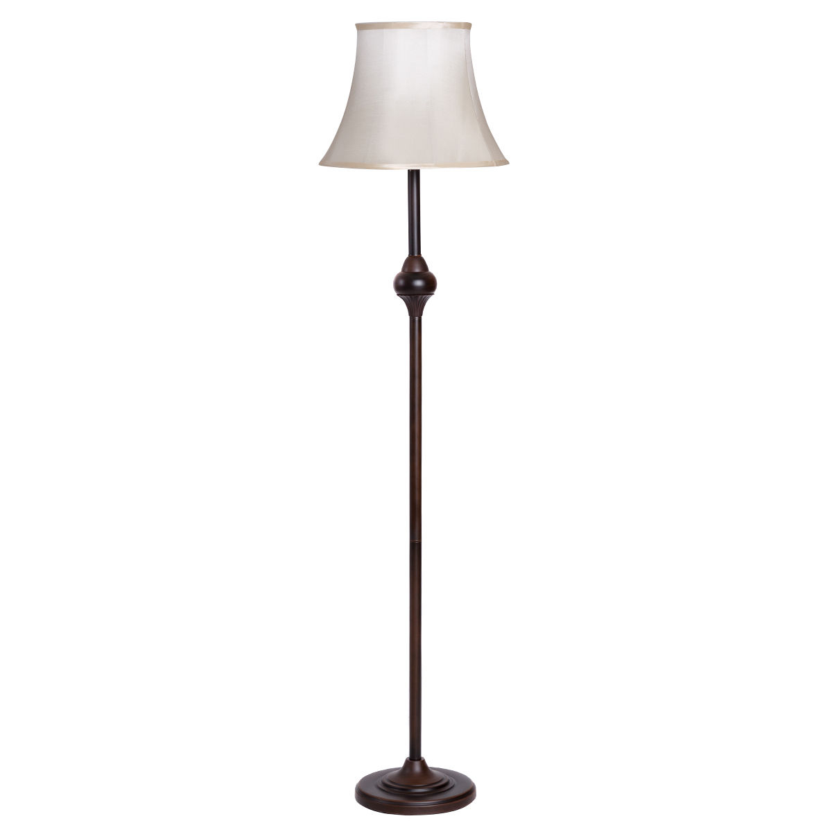 Gymax Bronze Modern Floor Lamp Light Lighting W Led Bulb intended for measurements 1200 X 1200