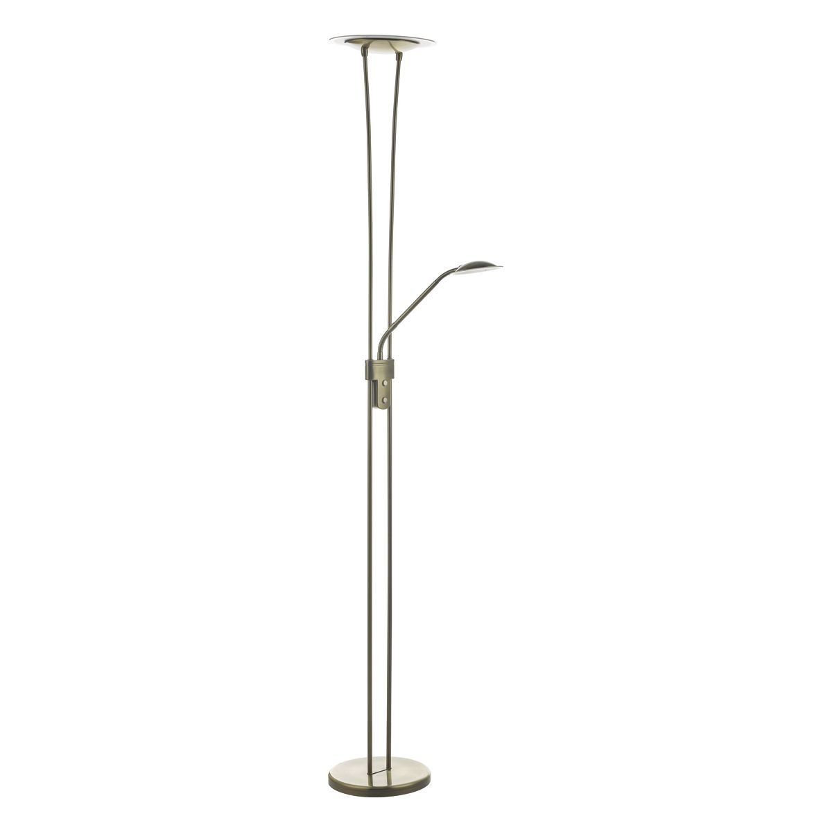 Hahn Floor Lamp Antique Brass Led intended for size 1200 X 1200