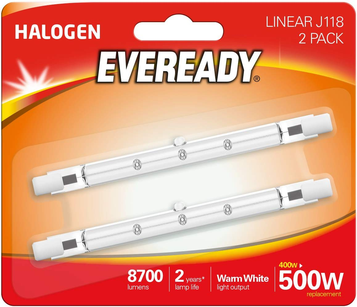 Halogen 400w 500w Equivalent Linear Light Bulb Pack Of 2 inside size 1158 X 997