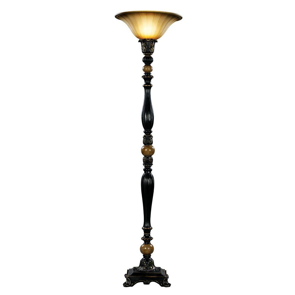 Hampton Bay Title 20 717 In Dark Oil Rubbed Bronze Torchiere Led Lamp pertaining to dimensions 1000 X 1000