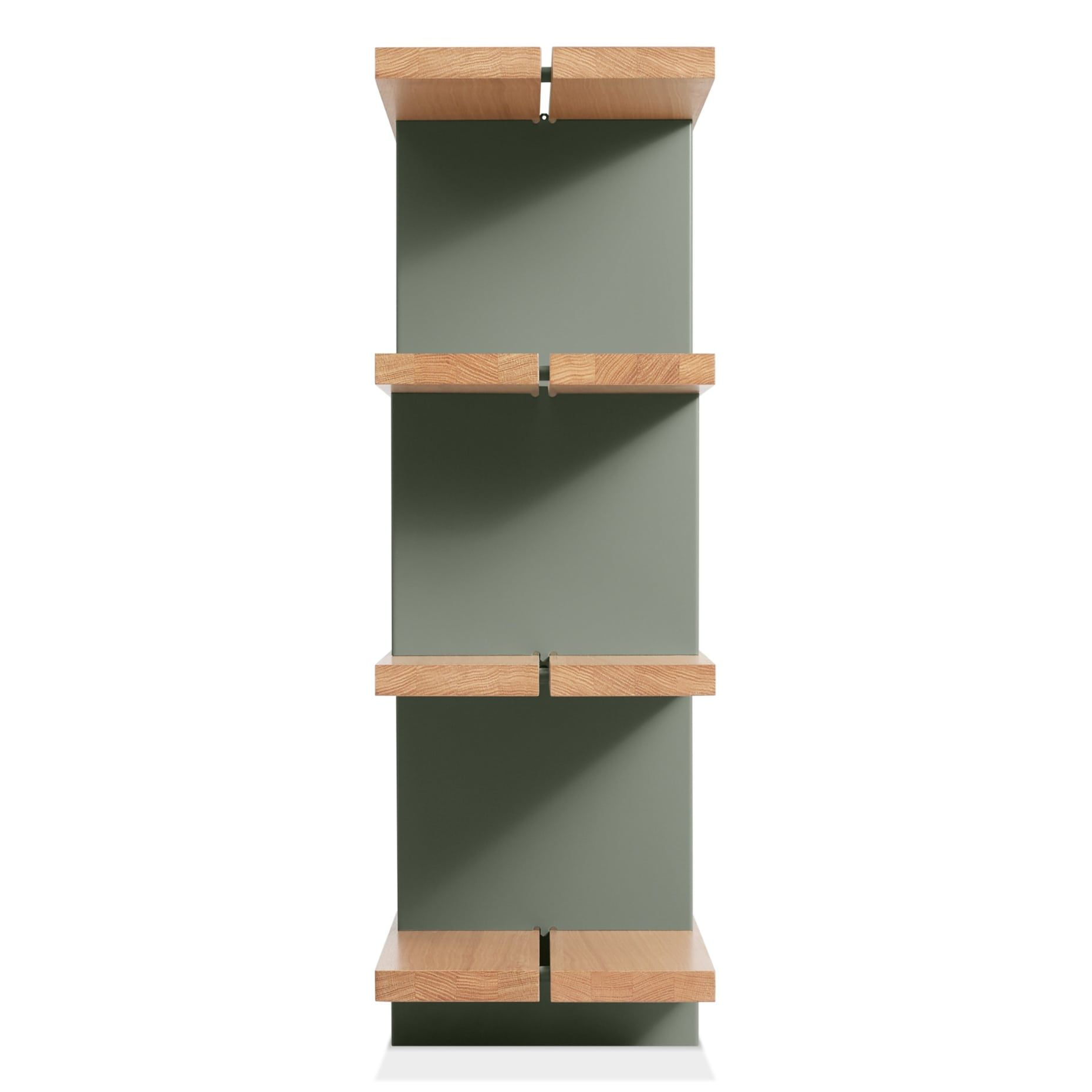 Happy Day Shelving 4 Shelf White Oak Grey Green In 2019 intended for sizing 1860 X 1860