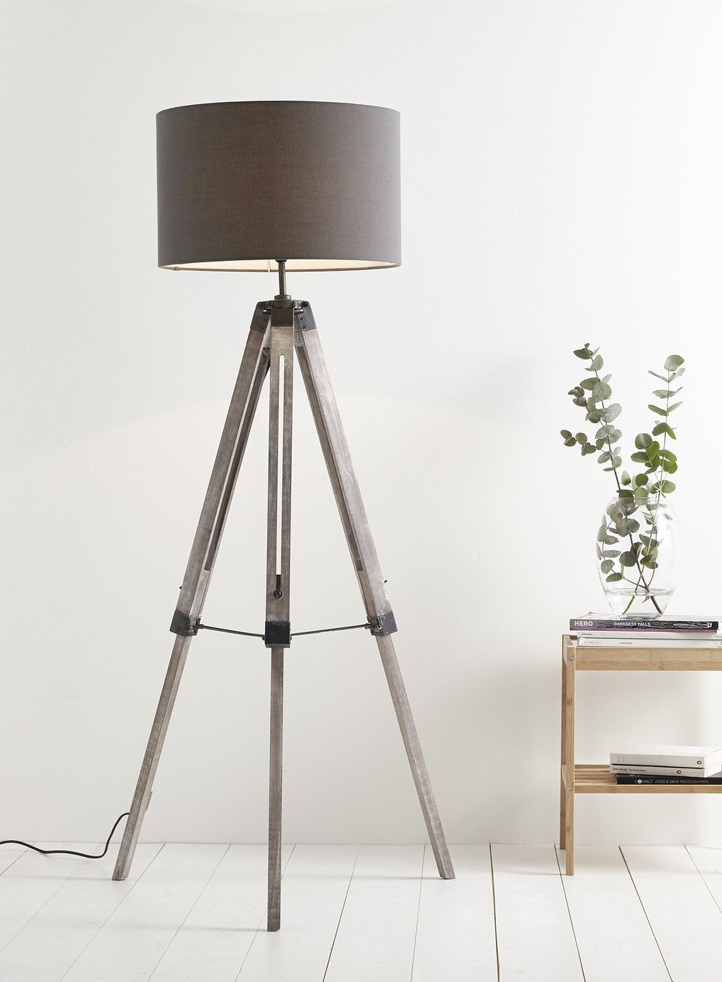 Harley Tripod Floor Lamp Floor Lamps Home Lighting regarding measurements 1019 X 1385