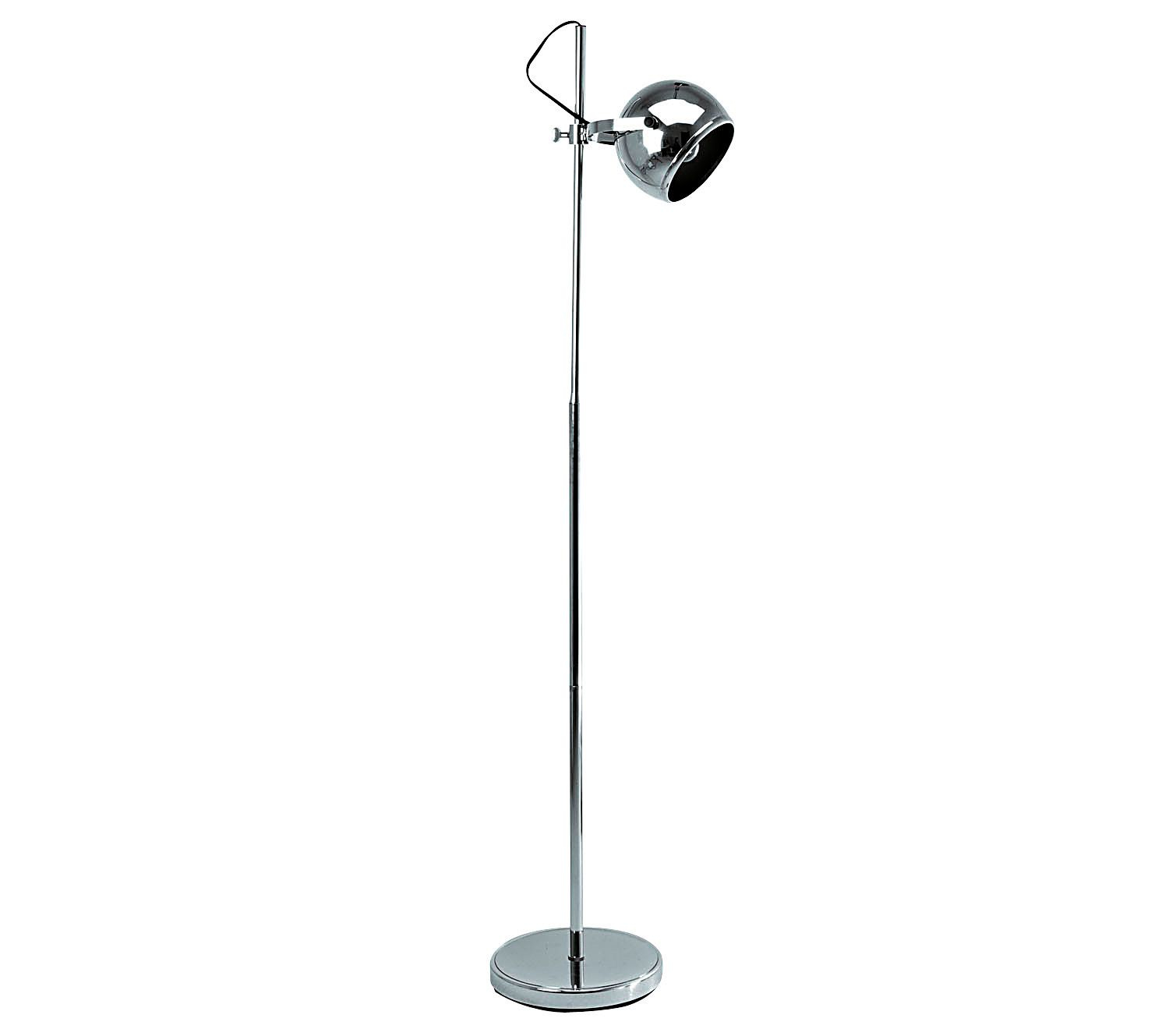 Heals Retro 1 Light Chrome Floor Lamp Floor Lamps in size 1500 X 1329