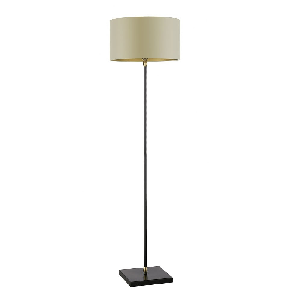 Heathfield Co Casablanca Floor Lamp Ivory Shade in proportions 1000 X 1000