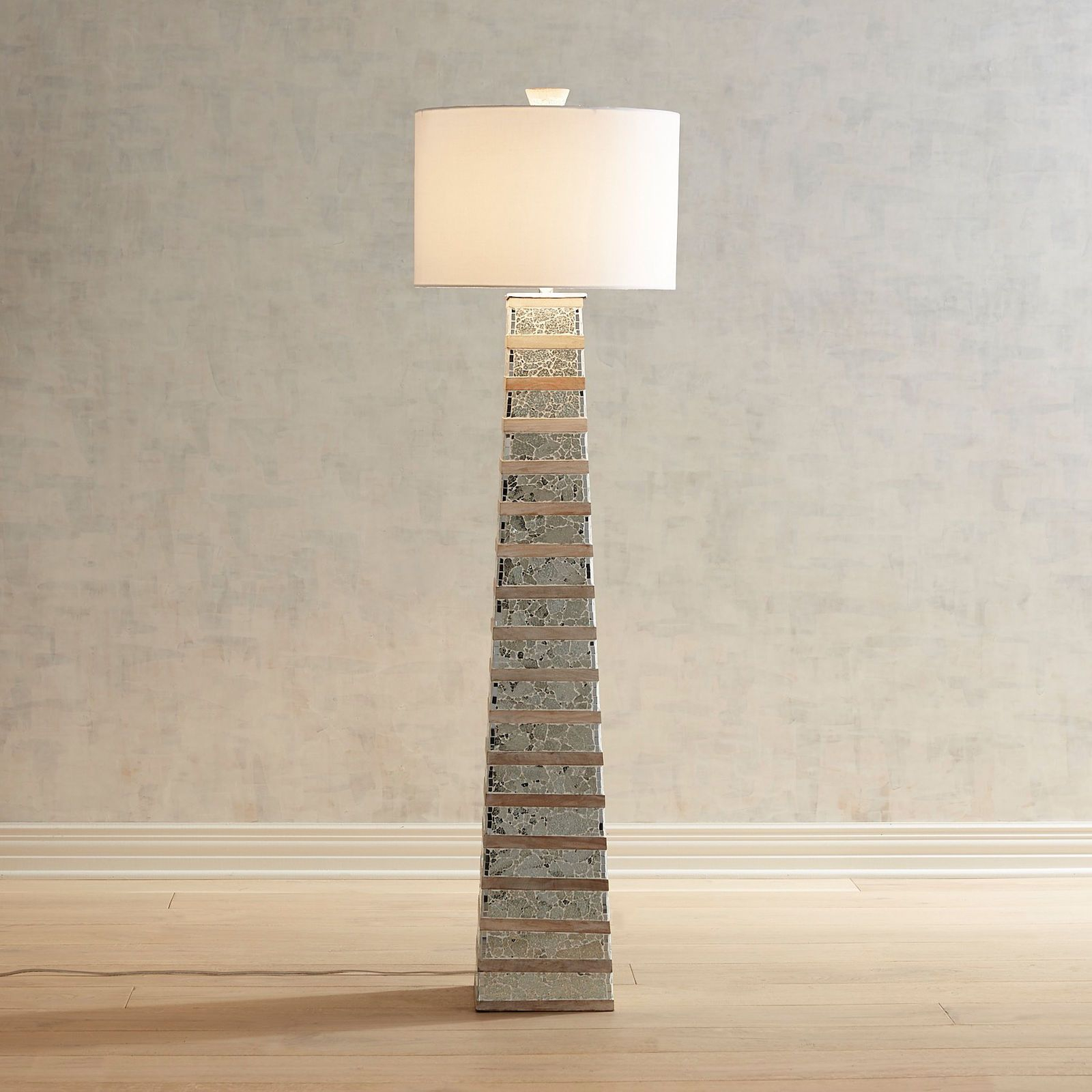 Heidi Wood Mosaic Floor Lamp In 2019 Wood Mosaic Floor with sizing 1600 X 1600