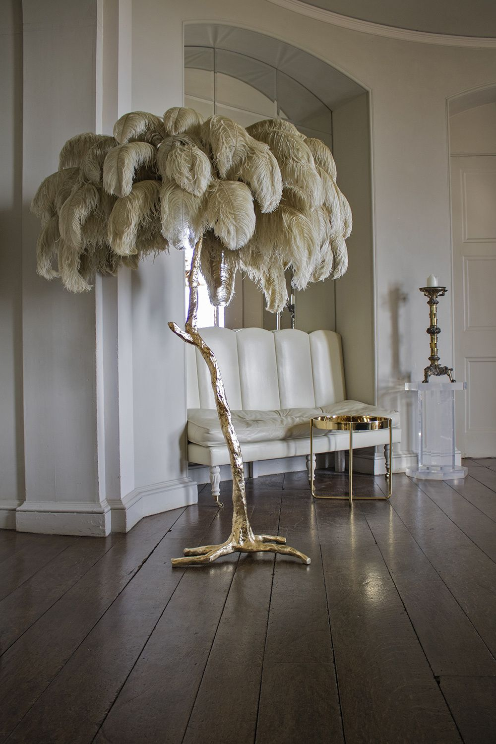 Hollywood Regency Style Palm Tree Floor Lamp Hand Made In intended for dimensions 1000 X 1500