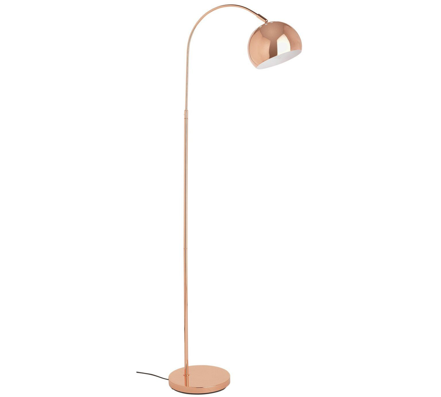Home Curva Floor Lamp Copper Wishlist In 2019 Copper with regard to size 1536 X 1382