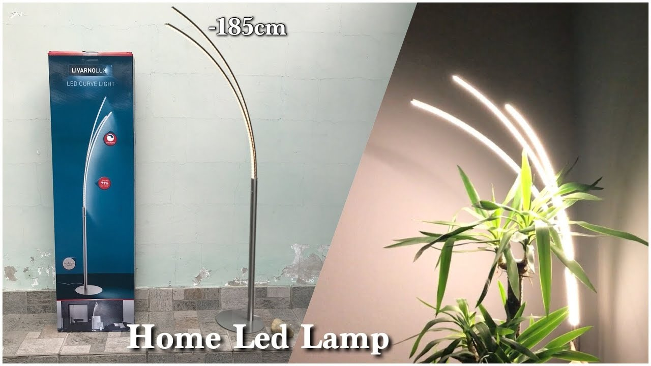 Home Led Curve Lamp Livarno Lux throughout sizing 1280 X 720