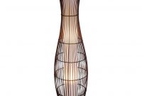 Home Sirit Rattan Floor Lamp Dark Brown In 2019 Rattan intended for measurements 1536 X 1382