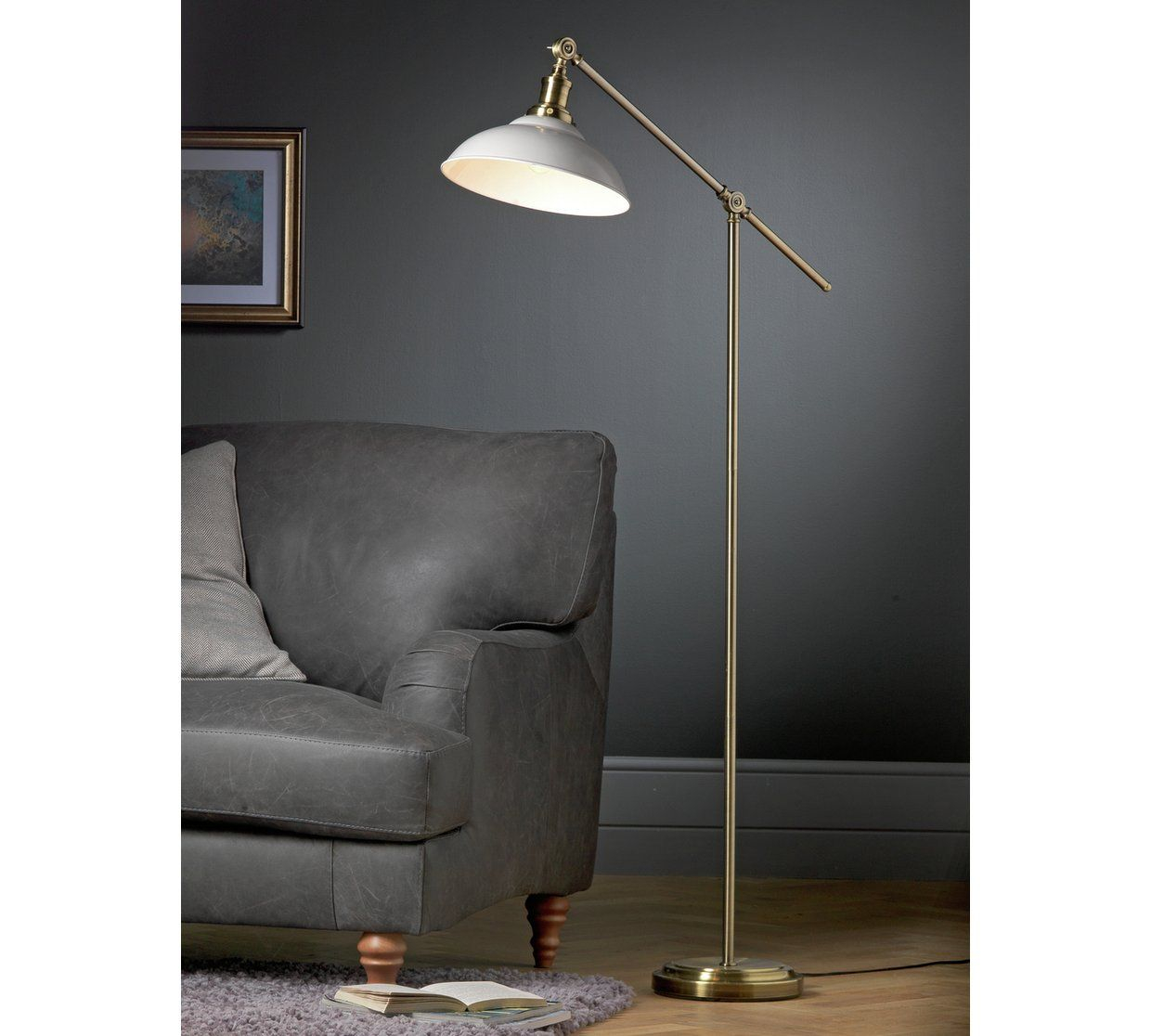 Home Tudway Floor Lamp Grey In 2019 Floor Lamp Grey within measurements 1240 X 1116