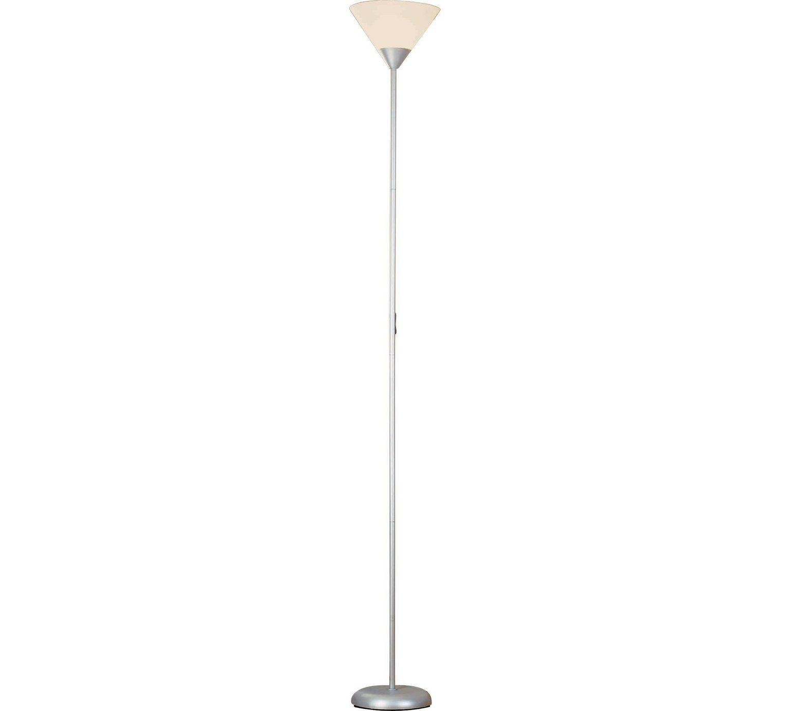 Home Uplighter Floor Lamp Silver Silver Floor Lamp regarding sizing 1536 X 1382