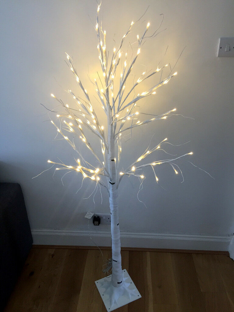 Homebase 15m Birch Tree Floor Lamp Led 4ft Christmas Wedding Decorations Nw2 In Willesden Green London Gumtree in measurements 768 X 1024