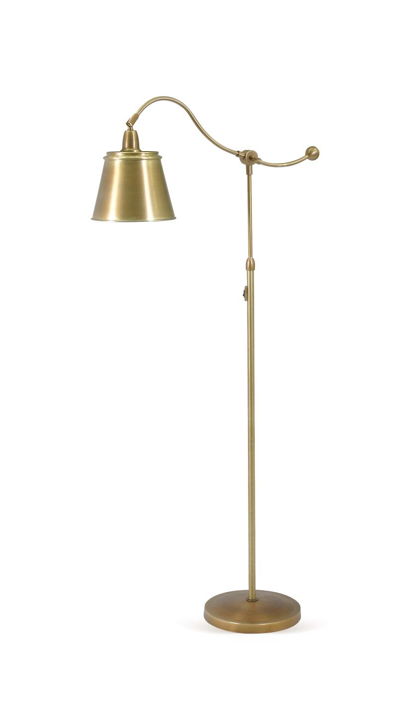 House Of Troy Hyde Park Floor Lamp Adjustable Head And Arm throughout proportions 807 X 1440