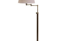 House Of Troy Richmond Collection R401 Ab Swing Arm Floor Lamp 11 Base 15 Wide Shade X 515 62 Maximum Overall Height X 12 Arm Extension throughout size 1200 X 1200