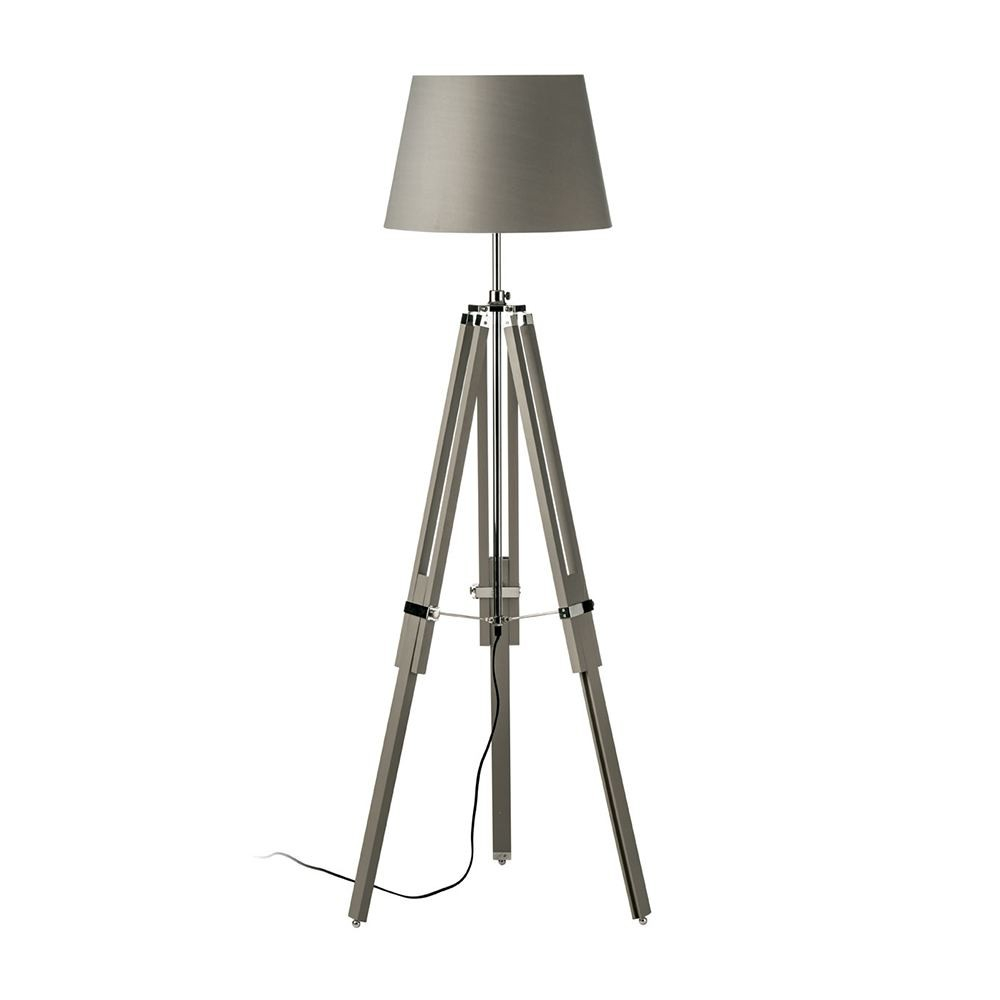 Houseology Collection Conran Tripod Floor Lamp Grey throughout size 1000 X 1000