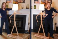 Hroome Wooden Floor Lamp Modern Stick Man Light Adjustable Review in sizing 1280 X 720