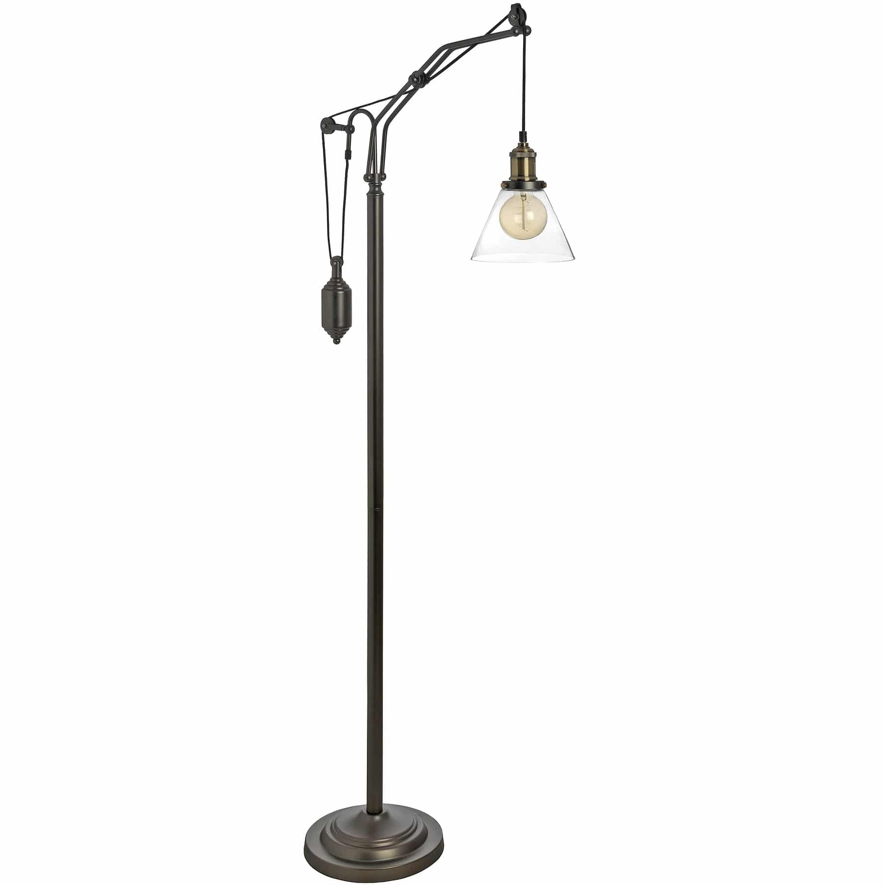 Hudson Adjustable Industrial Floor Lamp in proportions 1800 X 1800