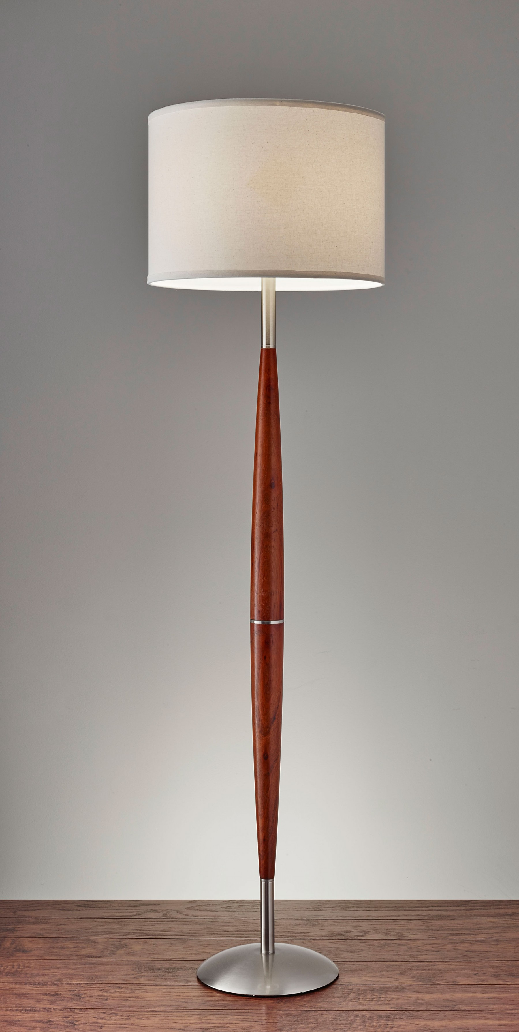 Hudson Floor Lamp Adesso inside size 1800 X 3577