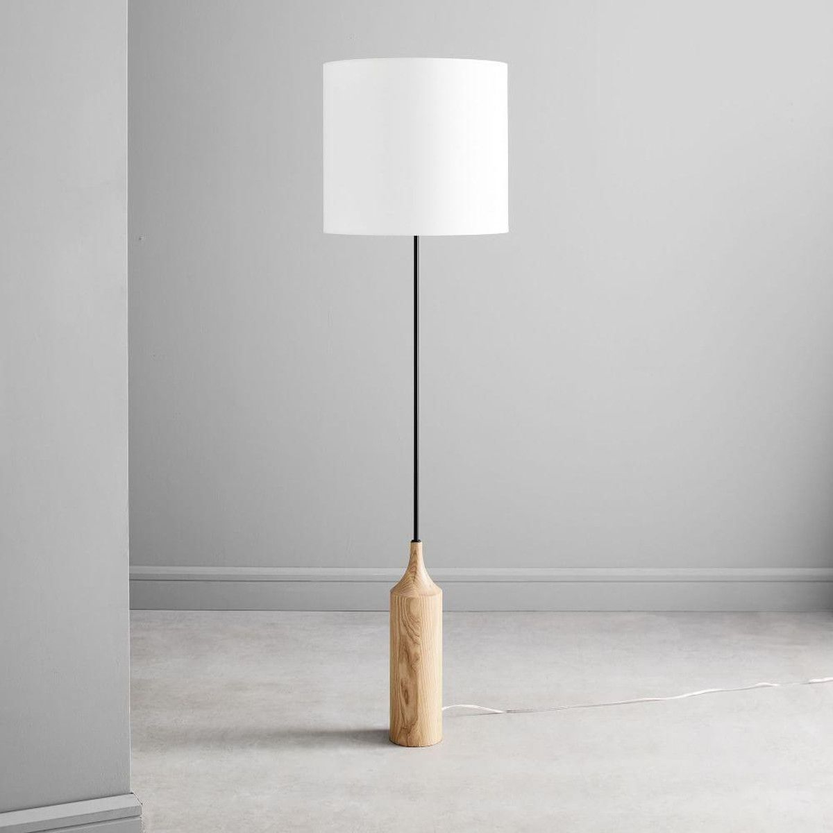 Hudson Floor Lamp Large Wood West Elm Canada In 2019 within sizing 1200 X 1200