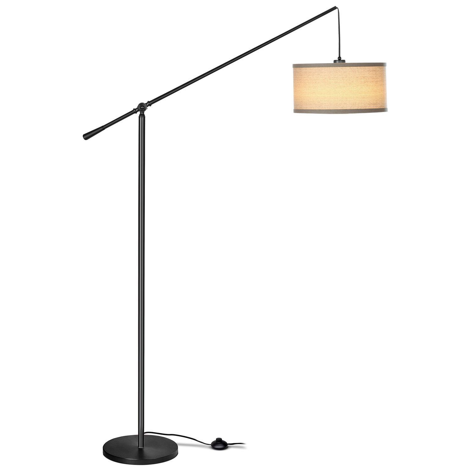 Hudson Living Room Led Arc Floor Lamp For Behind The Couch pertaining to proportions 1500 X 1500