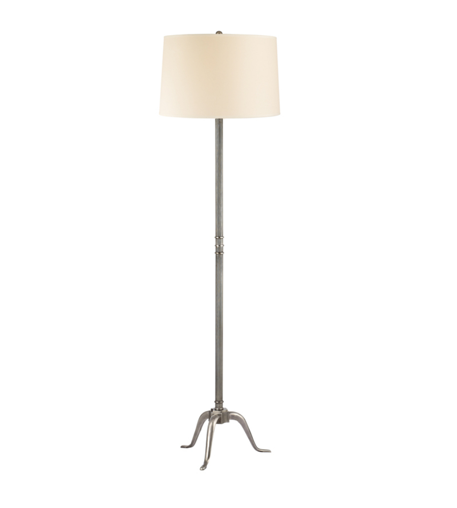 Hudson Valley L816 As Ws Burton 1 Light Floor Lamp In Aged within sizing 900 X 1000